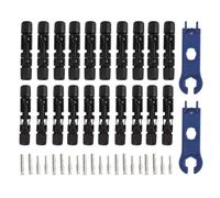 LIZEALUCKY Connettori solari 10 Coppie Plug Maschile spanners Flame iglassante concorrenti per Cavi del Pannello Solare Adatti per Tutti i progetti solari