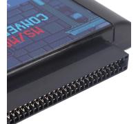 LIZEALUCKY Convertitore di schede di gioco da MS a MD Convertitore di cassette video di gioco per 5 3 2 Mega Drive Genesis (Nero Trasparente)