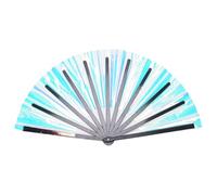 LIZEALUCKY Hand Rave Fan, Folding Line Dance Popping Fan for Carnival Festival EDM Dance Performance Party Kung Fu Tai Chi
