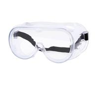 LIZEALUCKY Protective Safety Goggles Safety Goggles Clear Lens Impact Proof Water Proof Sealed Protective Goggles with Elastic Headband for Cycling Skiing Woodworking Painting