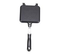 LIZEALUCKY Sandwich Maker Double Sided Rabbit Pattern Non Stick Stove Top Panini Press Pan with Handle Nonstick Grill Plates for Paninis Sandwiches Waffles