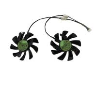 LIZHAOZ 2 Pezzi/Set, FD9015U12S, Fai da Te T129215SU, Ventola Grafica GPU, Raffreddamento Scheda Video VGA, per Radeon per Sapphire RX 580 2048SP 8G D5(DIY T129215SU)