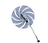 LIZHAOZ Ventola di Raffreddamento per Scheda Grafica VGA GPU Video Cooler per MSI per RTX 4080 4070 4060 per Super 4070Ti per Gaming X per Slim Bianco 16 GB, PLD10020B12H(1 Piece A Fan)