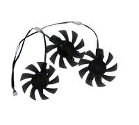LIZHAOZ Ventola GPU, dissipatore di Calore per Scheda Video, per ZOTAC per RTX 3060 12GD per GE PRO, per 2060 6G 3060Ti 8G, per GTX 1660 Super, 3 Pezzi/Set, GA82S2H