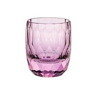 LIZHAYG Bicchieri Acqua Vetro Starlight Crystal Glass Cup Glassware Wineglass Sparkling Diamond Cut Rock Tumbler(Pink Starlight Cup)