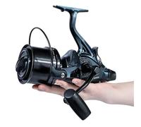 LIZHAYG Mulinello Surfcasting Mare 9000-12000 Bobina Interamente in Metallo Jigging Traina Long Shot Casting e Surf in Acqua salata Mulinello da Pesca Spinning in Mare Grande(12000 Series)