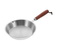 LIZHAYG Padella Acciaio Inox Padella antiaderente in acciaio inox con fondo piatto, adatta al forno, piccola padella for frittata(12.7cm-5inch)
