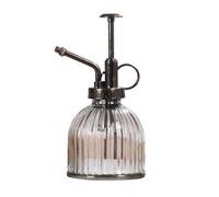 LIZHAYG Spruzzino Nebulizzatore Spruzzatori d'acqua a pressione manuale vintage a forma di zucca for piante e fiori, piccola bottiglia spray in vetro, articoli da giardino(Red)