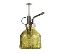 LIZHAYG Spruzzino Nebulizzatore Spruzzatori d'acqua a pressione manuale vintage a forma di zucca for piante e fiori, piccola bottiglia spray in vetro, articoli da giardino(Orange)