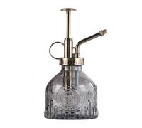 LIZHAYG Spruzzino Nebulizzatore Spruzzatori d'acqua a pressione manuale vintage a forma di zucca for piante e fiori, piccola bottiglia spray in vetro, articoli da giardino(WHITE)