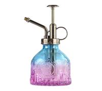 LIZHAYG Spruzzino Nebulizzatore Spruzzatori d'acqua a pressione manuale vintage a forma di zucca for piante e fiori, piccola bottiglia spray in vetro, articoli da giardino(Blue 2)