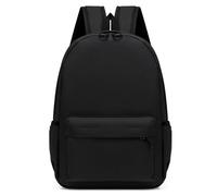 LIZHAYG Zaino Porta Pc Zaino leggero for la scuola primaria e secondaria, zaino casual for la i formazione dei bambini dell'asilo(Black)
