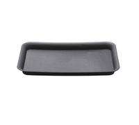 Lizhuzhuzs28 Casa Pallet for fioriera Rettangolare Senza Ruote, espositore for Base Bonsai in plastica Nera Base Decorativa(M)