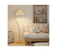 Lizhuzhuzs28 Lighting Piantana Lampada da Tavolo Verticale for Soggiorno, Lampada da Terra for Camera da Letto, Base in Ferro, Luce a Tre Colori cangianti con Paralume Lampade da Terra