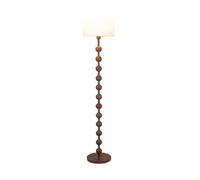 Lizhuzhuzs28 Lighting Piantana Lampada da Terra Decorativa for Soggiorno, Camera da Letto, Paralume in Tessuto Bianco, Lampada da Tavolo Verticale, Tre Colori di Luce cangianti Lampade da Terra