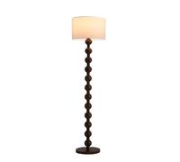 Lizhuzhuzs28 Lighting Piantana Lampada da Terra Vintage Marrone for Soggiorno, Camera da Letto, Hotel, Comodino, Lampada da Tavolo Verticale Decorativa, luci a Tre Colori cangianti Lampade da Terra