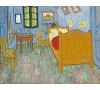 liziciti Kit per pittura a mosaico 5D per adulti, con trapani completi, capolavori di Van Gogh, punto croce, ricamo a punto croce, 30 x 40 cm (camera da letto)