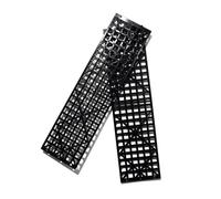 Lizien 2 Pezzi per Auto, Fango da Neve, Piastra per Pneumatici, Piastra Paramotore Pieghevole, Tappetino Antiscivolo, Sabbia, Catena da Neve, Ruota Antiscivolo, Snowboard, Facile Installazione