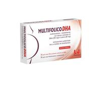 LJ Pharma – Integratore alimentare Multifolico DHA – Gravidanza e allattamento – 60 capsule