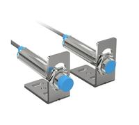 LJ08A3 Inductive Proximity Switch Sensor M08 Series NPN/PNP NO NC 24VDC 220VAC 1.2m Cable Three Wire(M08 Flush,NPN NO)