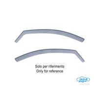 LJAF Set Deflettori Aria Anteriori Ad Incastro Tipo Lungo per Opel Corsa F 5P (0