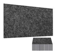 LJBD 9 Pezzi Bacheca in Feltro Autoadesiva 80x40cm Fogli di Feltro Bacheca da Parete Sughero Pannelli Muro Lavagne Memo 0,85cm per Casa Ufficio Aula Decorazione da Parete(Size:9 PCS,Color:Nero)