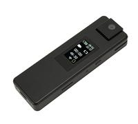 LJCM Fotocamera tascabile, funzione di monitoraggio del movimento, fotocamera indossata sul corpo, obiettivo HD 4K, senza fili, per sport
