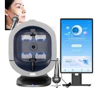 LJCSSD Apparecchio Professionale per l'analisi della Pelle e del Viso: Imaging a 8 spettri, Touchscreen FHD da 15,6/21,5 Pollici, raccomandazione di Prodotti Tramite IA, multilingue X5-21.5inches