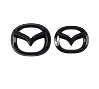 LJCXZS Auto Stemmi Logo Decorazioni per Mazda CX-30 2019-2024,ABS Stemma Logo Cofano Anteriore e Posteriore Distintivo Sticker Autoadesive Decorazioni Accessori Interior