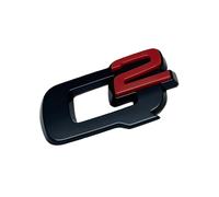 LJCXZS Lettere Stemma per Alfa Romeo GT GTV,Lettere Adesivo Emblema Logo Bagagliaio Posteriore Ricambio Distintivo ABS Accessori Decorazione Styling Auto,Black-Q2