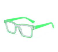 LJCZKA Occhiali Luce Blu Quadrati per Donna Uomo Occhiali per Computer Quadrati Affaticamento Occhiali Festa Moda per Gioco Lettura