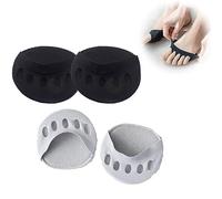 LJFEA 4 coppie Cuscinetti Metatarsali, Cuscinetto Metatarsale Confortevole con Tessuto Lycra Traspirante Morbido, Copertura Piedi per Sollievo dal Dolore e Alleviare Il Pressione