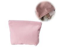 LJFEA Bustina Portatutto Donna Pochette da Borsa Cosmetica In Tela Trousse Trucchi Con Cerniera Poschette Trucco Sacchetti Portatile da Borsa per Conservazione Cosmetici,Borse Giornaliere-Rosa
