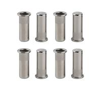 LJFMDLN 80pcs rivetto a testa piatta dadi sigillati inserti filettati ciechi in acciaio inossidabile dado chiuso ermetico dado impermeabile (Colore : M5)