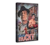 LJHFAOA Poster su tela del film Rocky Balboa Rocky (3), decorazione artistica da parete per soggiorno e camera da letto, 40 x 60 cm