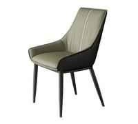 LJHFG63KUYT Sedie da cucina moderne per sala da pranzo, camera confortevole con cuscini spessi, sgabello da cucina metà secolo (verde)