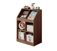 LJHFG63KUYT Soggiorno Combinazione libera di scaffali for studenti, armadietto a griglia for studenti, armadietto dal pavimento al soffitto, armadietto in legno massello, libreria corta Moderna(M)