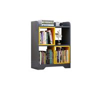 LJHFG63KUYT Soggiorno Scaffale da terra contro il muro piccola libreria for uso domestico salvaspazio for studenti multistrato semplice scaffale semplice e moderno Moderna(Piccolo)