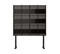 LJHFG63KUYT Soggiorno Scaffale for libri dal pavimento al soffitto, scaffale for riviste, espositore for lettura, scaffale for CD multistrato Moderna(Nero,106cm)