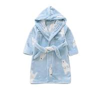 LJHH Accappatoi per Bambini Ragazzi Bambino Accappatoio Neonati Vestaglia Bebè Indumenti Notte Bambini Biancheria da Notte Ragazze Ragazzi Unisex Flanella Pigiami Regali Accappatoio Bambina Bambino