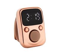 ljhnba Digitale Ricaricabile Contatore elettronico a LED Contatore Manuale Timer Decompressione Clicker per Preghiera Buddista Portatile Musulmani Contatori presenza alla conferenza Contatori