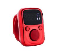 ljhnba Digitale Ricaricabile Contatore elettronico a LED Contatore Manuale Timer Decompressione Clicker per Preghiera Buddista Portatile Musulmani Contatori presenza alla conferenza Contatori