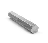 LJISEHG Barra esagonale in acciaio inossidabile 304 da 1 pezzo - Barra metallica esagonale solida con lunghezza laterale opposta for industria e fai da te(11mmx300mm)