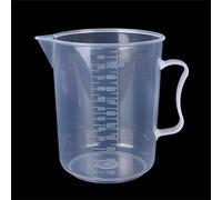 LJISEHG Bicchiere di miscelazione in plastica trasparente da 1000 ml - Caraffa graduata riutilizzabile for vernici, coloranti ed epossidici