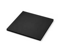LJISEHG Foglio nero in PTFE, pannello in plastica resistente alle alte temperature, pannello di guarnizione isolante for lavorazione CNC,(150x150x2mm)