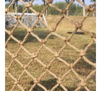 LJISEHG Jute Rope Net for Balcony and Stair Safety - Multi-Functional Protective Netting for Playgrounds and Home Use(0.5M*6M(1.64FT*19.68FT))