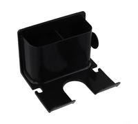 LJISEHG Porta-asciugacapelli Punch a Parete, Organizer salvaspazio for Il Bagno, Robusto Porta-asciugacapelli for Un Facile Accesso e Uno stoccaggio ordinato(Black)