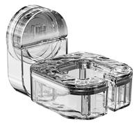 LJISEHG Supporto da Parete for Supporto for asciugacapelli con Rotazione a 360°, Staffa for mensola for Stazione Multifunzionale(Clear Color)