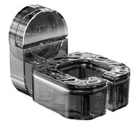 LJISEHG Supporto da Parete for Supporto for asciugacapelli con Rotazione a 360°, Staffa for mensola for Stazione Multifunzionale(Black)