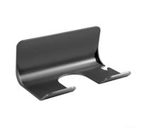 LJISEHG Supporto for asciugacapelli con Montaggio a Parete Senza Fori - Design Autoadesivo for l'organizzazione Verticale del Bagno(Gray - Standard)